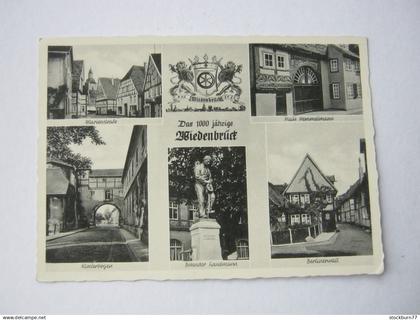 Rheda-Wiedenbrück , 1000 Jahrfeier , Schöne Karte  um 1952