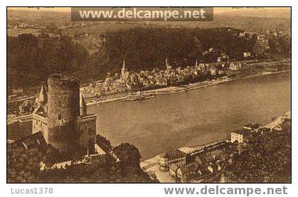 BURG KATZ / ST GOAR / ST GOARSHAUSEN / DER RHEIN