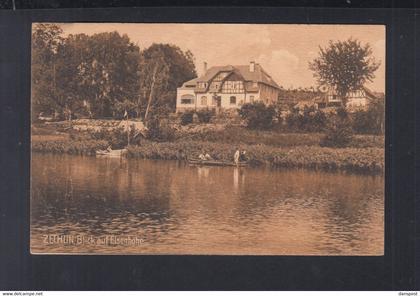 Dt. Reich AK Zechlin Blick auf Elsenhöhe 1921