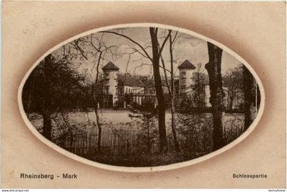 Rheinsberg-Mark, Schlosspartie