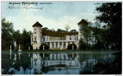 Schloss Rheinsberg - Wasserseite