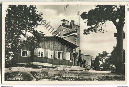 Kalmit - Ludwigshafener Hütte und Aussichtsturm - Foto-Ansichtskarte - Verlag Alfred Löwenberg in Ludwigshafen