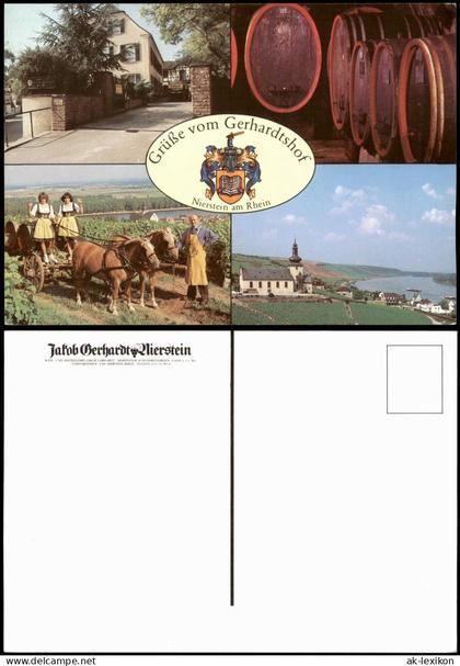 Nierstein Jakob Gerhardt Nierstein WEIN UND SEKTKELLEREI - NIERSTEIN RHEIN 1990