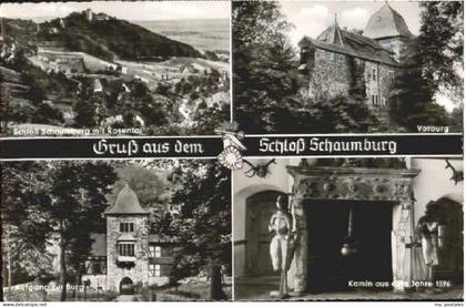 Schloss Schaumburg Balduinstein Schloss Schaumburg x 1959