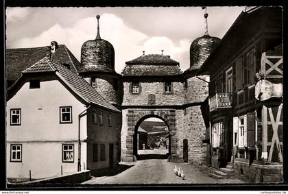 AK Tann /Rhön, Stadttor, Fachwerkhäuser