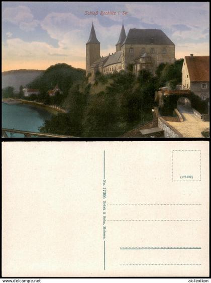 Ansichtskarte Rochlitz Schloß Rochlitz - Eingang 1914