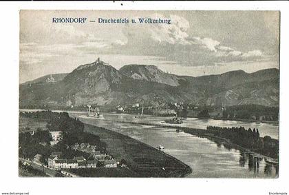 CPA-Carte Postale Allemagne- Röhndorf-Drachenfels u. Wolkenburg VM15640