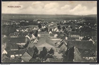 AK Rossleben, Panorama aus der Vogelperspektive