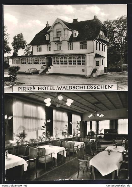 AK Rotenburg / Wümme, Pirke`s Hotel Waldschlösschen