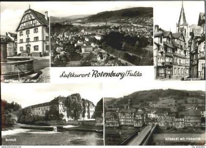 Rotenburg Wuemme Rotenburg Rathaus Schloss x 1971