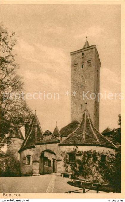 Rothenburg Tauber Burgtor