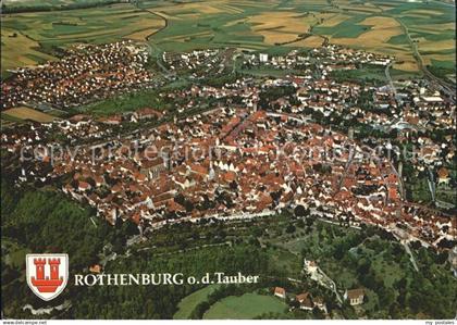 Rothenburg Tauber Fliegeraufnahme