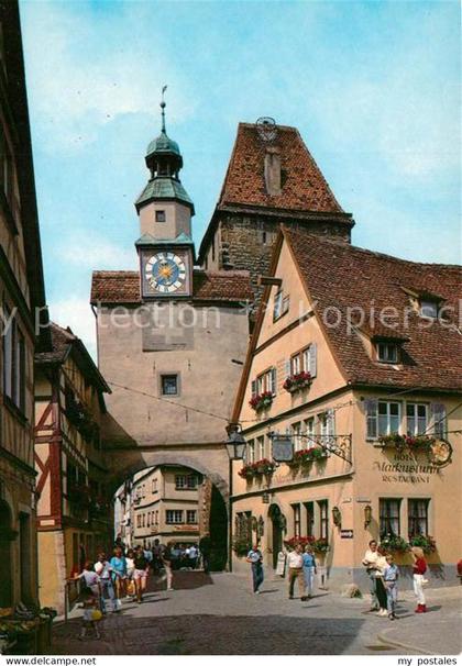 Rothenburg Tauber Marktusturm