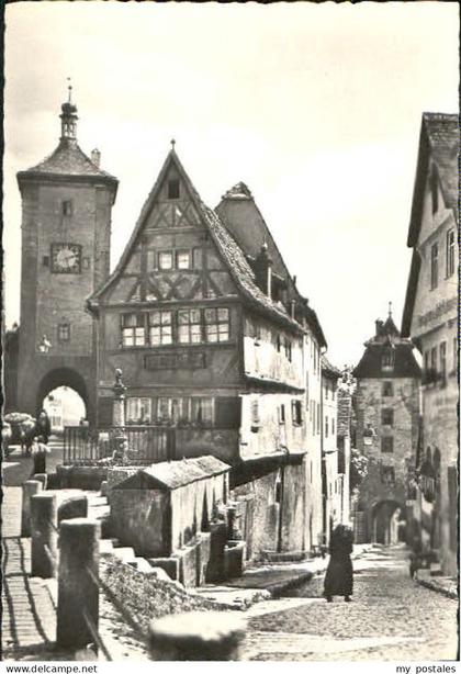 Rothenburg Tauber Ploenlein