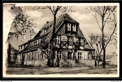 AK Rüdersdorf b. Bln., Jugendherberge des Reichsverbandes der DJH, Aussenansicht