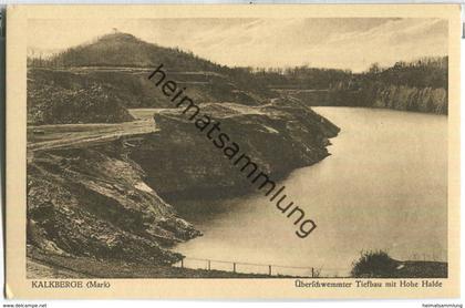 Kalkberge - Überschwemmter Tiefbau - Verlag J. Goldiner Berlin