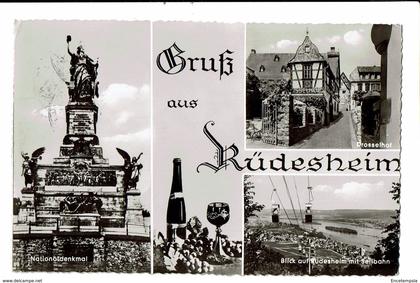 CPA - Carte Postale -Allemagne- Ruedesheim- Grufz aus Ruedesheim 1958 VM1680