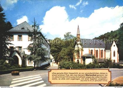 Marienthal Rheingau Wallfahrtsort