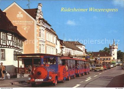 Ruedesheim Rhein Winzerexpress