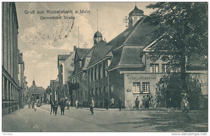 ALLEMAGNE - Gruss aus RÜSSELSHEIM  a. Rhein (RUESSELSHEIM) - Darmstädter Strasse