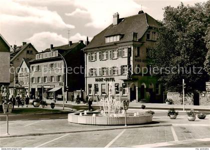 Ruesselsheim Main Friedensplatz Brunnen Park-Hotel