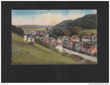 AK Saarbrücken Partie am Winterberg 1914