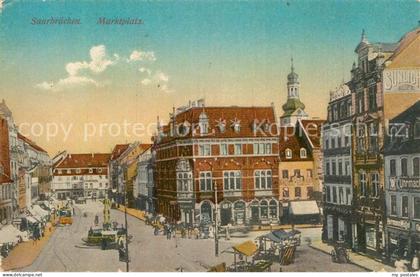SAARBRueCKEN Saarland Marktplatz