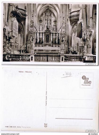 Ansichtskarte Salem Innenansicht - Münster 1930
