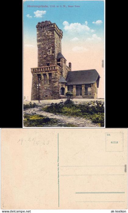 Sasbach Ortenau Hornisrinde, Aussichtsturm b Offenburg Ansichtskarte 1914