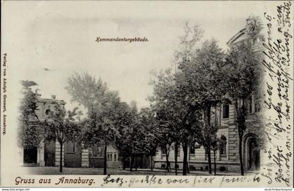 CPA Annaburg Saxe Anhalt, Kommandanturgebäude