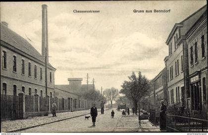 CPA Benndorf in Saxe Anhalt, Chausseestraße