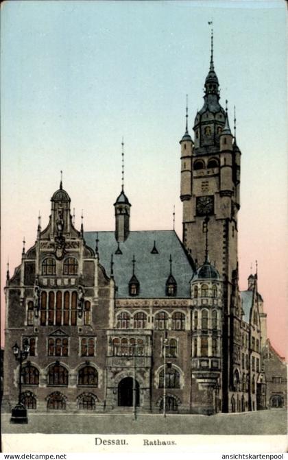 CPA Dessau in Saxe Anhalt, Rathaus