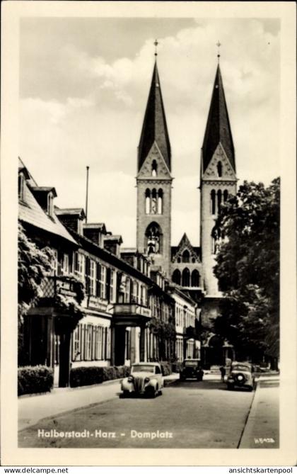 CPA Halberstadt Saxe Anhalt, Domplatz