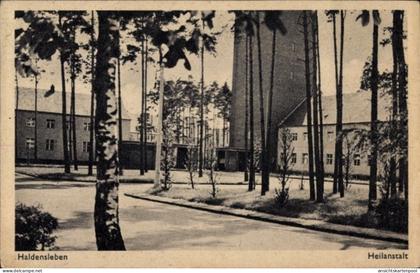 CPA Haldensleben Saxe Anhalt, Heilanstalt