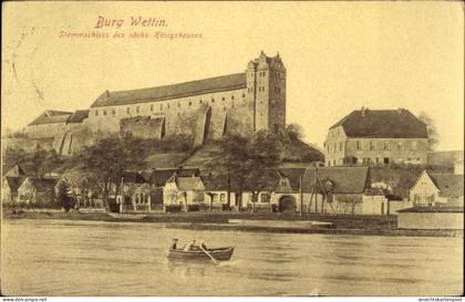 CPA Wettin Löbejün im Saalekreis, Burg Wettin
