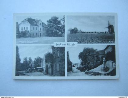 TEUCHERN  Kössuln , Windmühle    , schöne Karte  um 1940