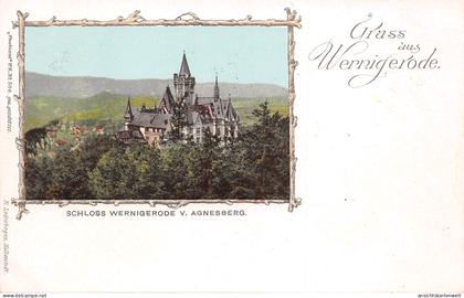 Wernigerode Schloss Wernigerode v. Agnesberg ngl #165.087