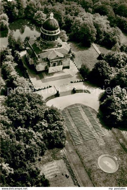 Woerlitz Fliegeraufnahme Woerlitzer Park