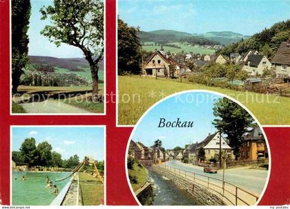 Bockau Erzgebirgskreis Freibad Panorama