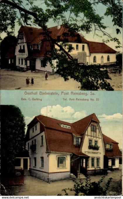 CPA Bieberstein Reinsberg in Sachsen, Gasthof Bieberstein