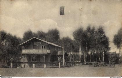 CPA Demitz-Thumitz, Sonnenhäusel, Fahne