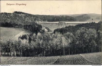 CPA Klingenberg im Erzgebirge Sachsen, Talsperre Klingenberg