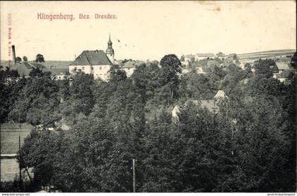 CPA Klingenberg im Erzgebirge Sachsen, Totalansicht