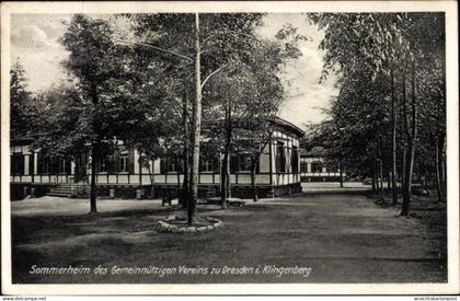 CPA Klingenberg in Sachsen, Sommerheim d. gemeinnützigen Vereins zu Dresden