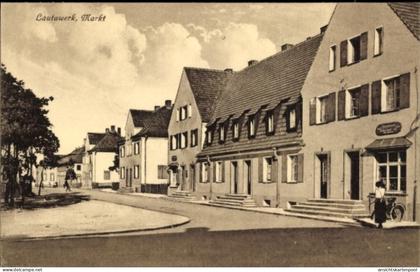 CPA Lautawerk Lauta in der Lausitz, Markt