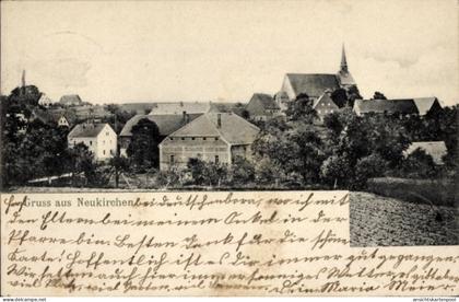 CPA Neukirchen (bei Deutschenbora) Reinsberg in Sachsen, Gesamtansicht