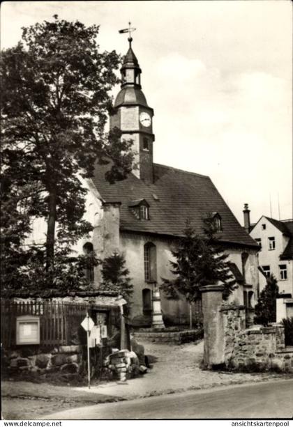 CPA Obercrinitz Crinitzberg in Sachsen, Kirche
