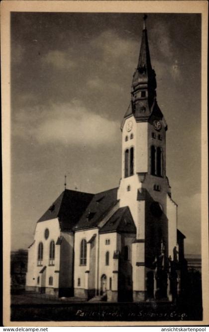 CPA Sehma Sehmatal im Erzgebirge, Pauluskirche