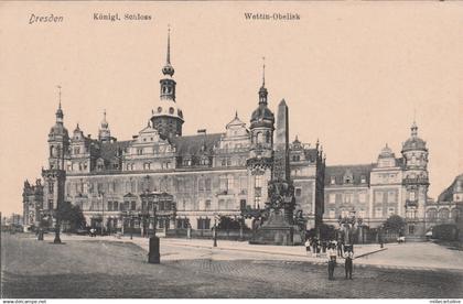 GERMANY - Dresden - Königl. Schloss - Wettin-Obelisk