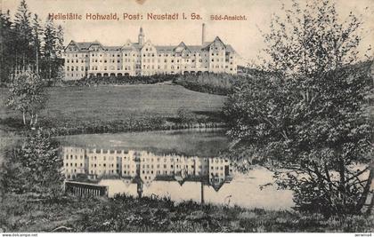 Heilstätte Hohwald bei Neustadt Sachsen Postkarte AK 1912